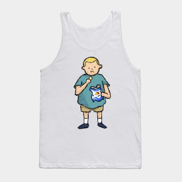 Bobby Potato Chip Hill Tank Top by tan-trundell